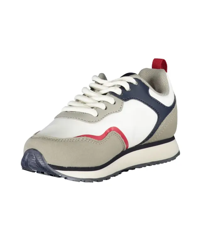 U.S. Polo Assn. - Παιδικά Sneakers Nobik NOBIK010KCNH4-WHI-LGR Λευκό/Μπλε - 31 3
