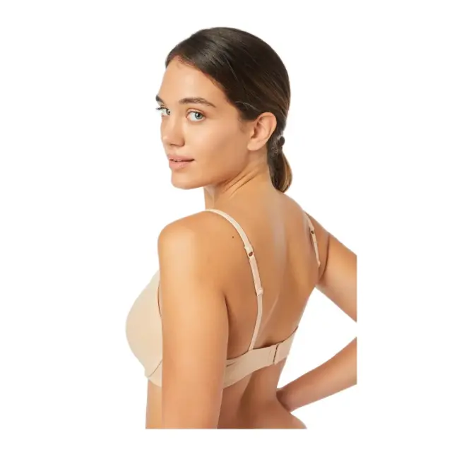 Minerva Γυναικείο Σουτιέν Strapless Everyday, Χρώμα Nude - 75B 2
