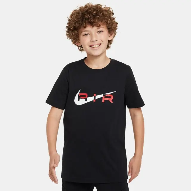 Nike Air ΠΑΙΔΙΚΗ ΜΠΛΟΥΖΑ (FV2343-012) - Μαύρο-Κόκκινο - S 8-10 ετών