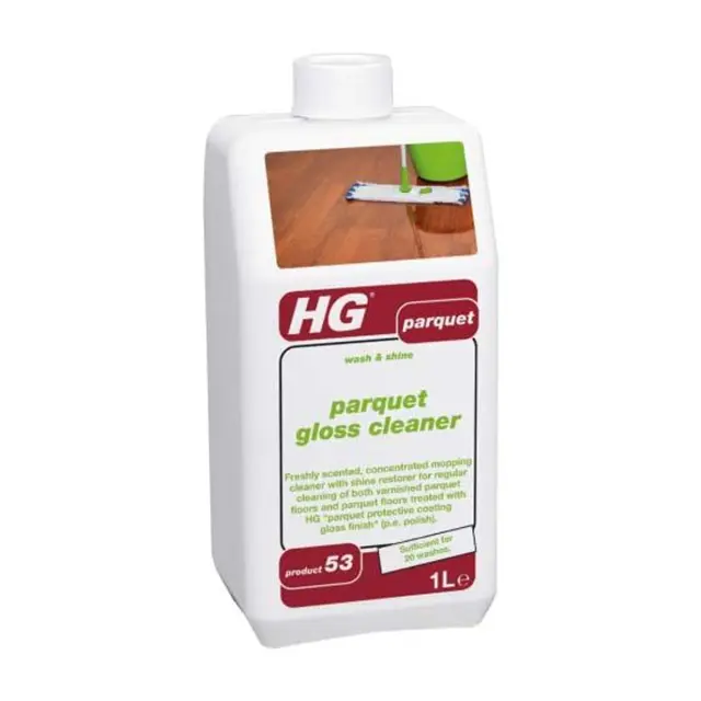Καθαριστικό Και Γυαλιστικό HG Ξύλινα Δάπεδα 1lt