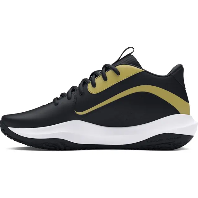 Under Armour Lockdown 7 (3028512-001) - Μαύρο-Χρυσό 3