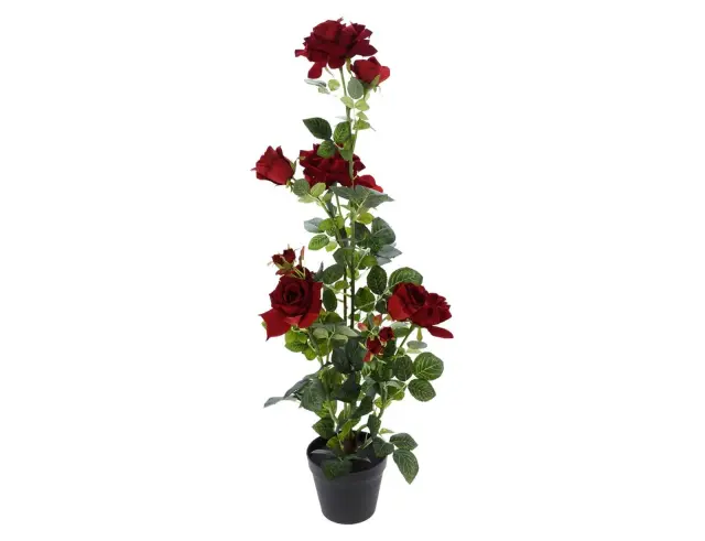 Τεχνητό φυτό σε γλάστρα Τριανταφυλλιά - 95cm 318000810