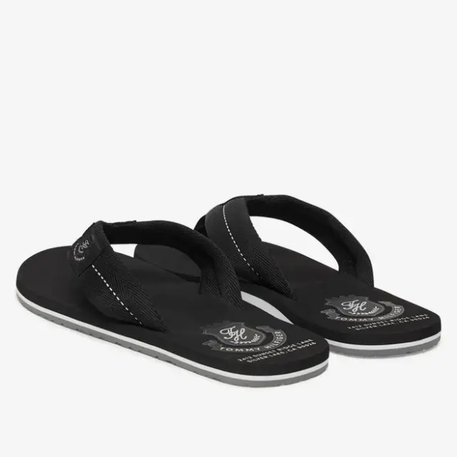 Ανδρικές Σαγιονάρες Tommy Hilfiger FM0FM05804-BDS Μαύρες Μαύρο - 41 3