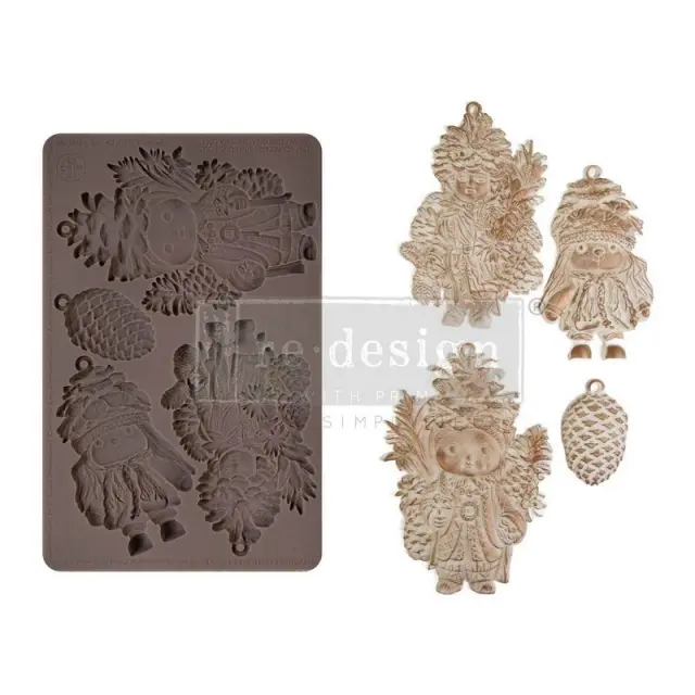 Καλούπι Redesign Prima Marketing 13x20cm, Pinecone Dolls 3