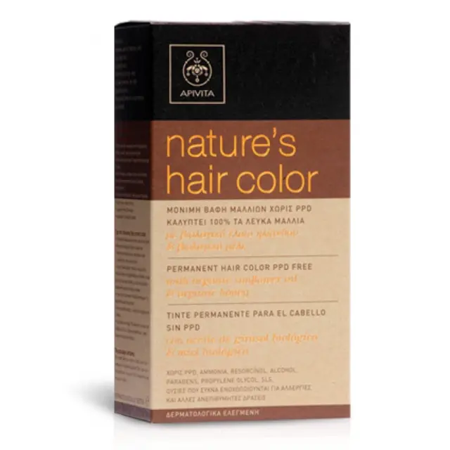 Apivita Nature's Hair Color Σετ Βαφή Μαλλιών Χωρίς Αμμωνία 9.7 Ξανθό Πολύ Ανοιχτό Μπεζ 50ml
