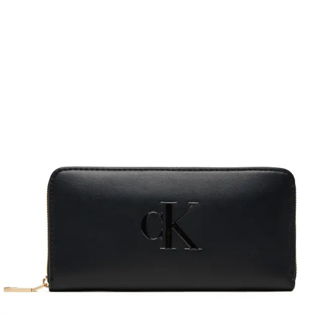 Γυναικείο Πορτοφόλι Calvin Klein LV04F1077G-UB1 Μαύρο Μαύρο - One Size