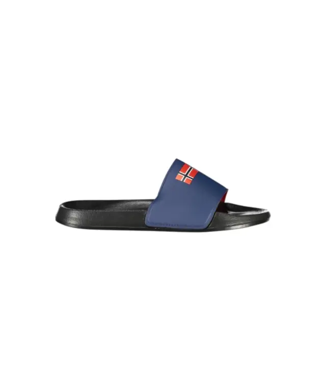 Norway Nautical School - Ανδρικές Παντόφλες Slipper 831001-BLACK Μαύρο - 44