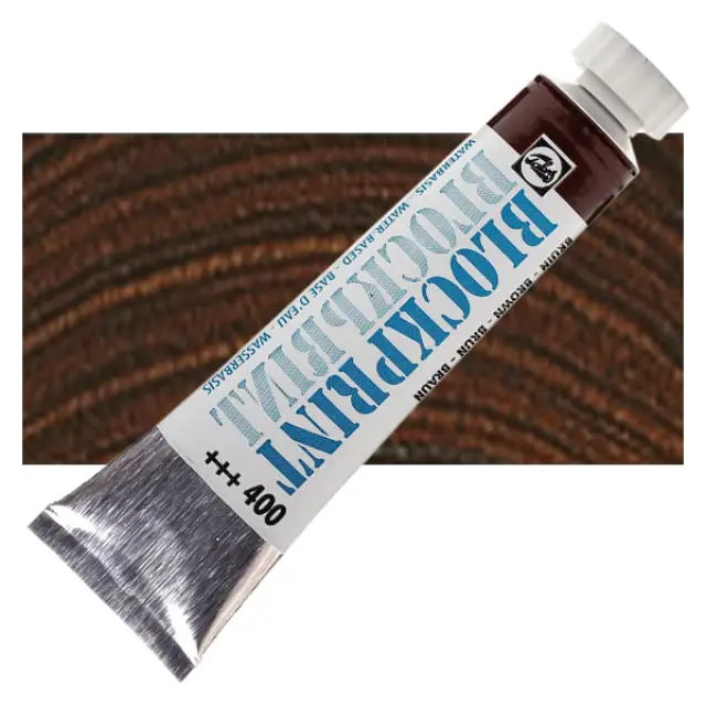 Talens Μελάνι Τυπώματος Blockprint - 400 Brown - 20ml
