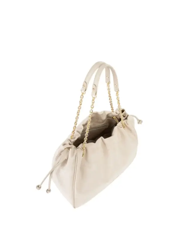 Valentino Bags - Γυναικεία Τσάντα Ώμου Maxi VBS9U701-991 Εκρού 3