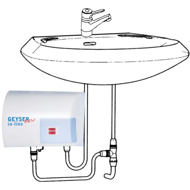 Ηλεκτρικός Ταχυθερμαντήρας Νεροχύτη 5000W GEYSER 2AA25N