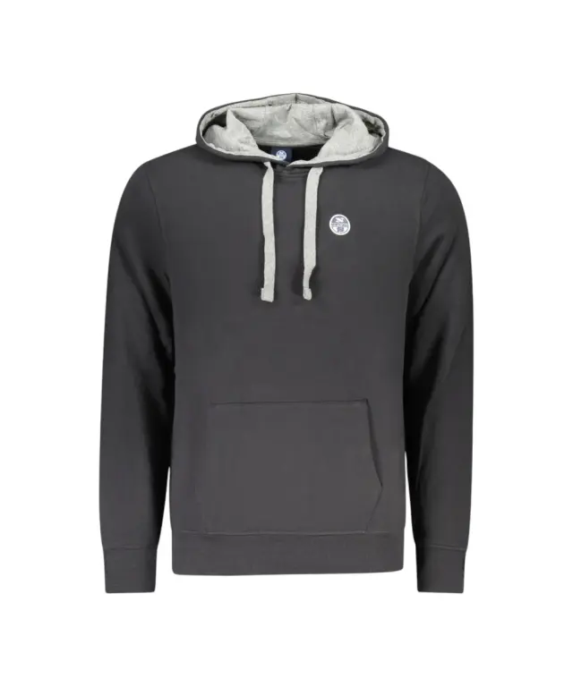 North Sails - Ανδρικό Φούτερ Regular Fit 993026-000-0999 Μαύρο