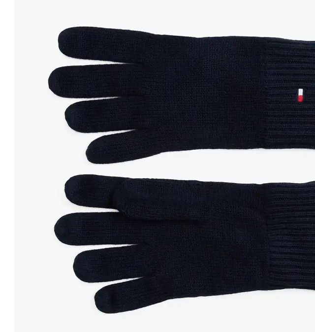Γάντια TOMMY HILFIGER Essentials Flag Gloves 12845 Μπλε - ONE SIZE 3