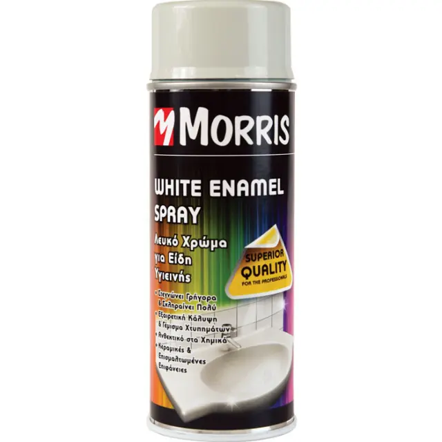 Spray White Enamel 400ml (28614)