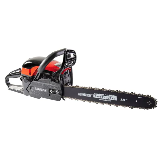 RAIDER Αλυσοπρίονο βενζίνης 6,46kg με λάμα 45cm 3,3hp RD-GCS25 2