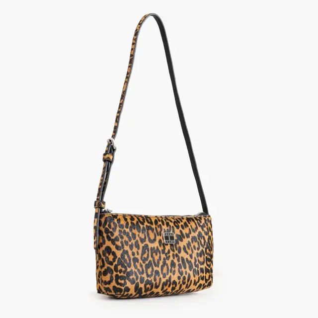 Γυναικεία Τσάντα Ώμου Tommy Hilfiger AW0AW18008-01R Λεοπάρ Animal Print - One Size 3