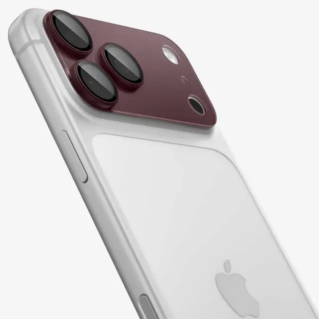 Spigen Optik Pro Xl Glas.tr Ez Fit Camera Protector iPhone 18 Pro Burgundy 3