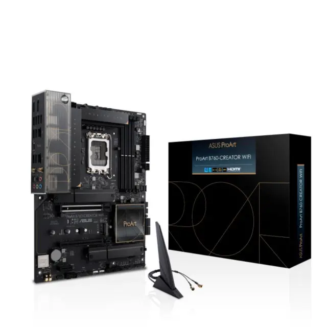 ASUS 90MB1FY0-M0EAY0 motherboard Intel B760 LGA 1700 ATX (90MB1FY0-M1EAY0) (ASU90MB1FY0-M1EAY0)