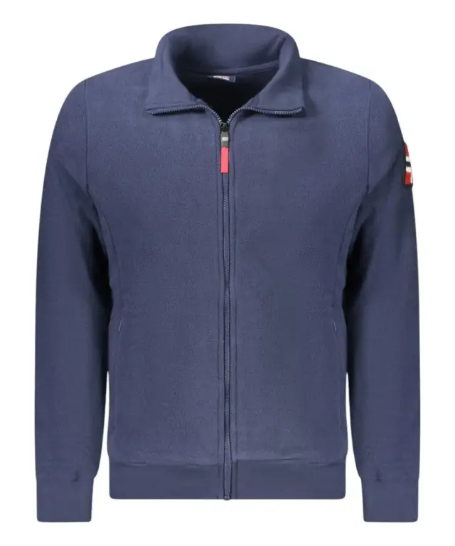 Norway Nautical School - Ανδρική Ζακέτα Φούτερ Fleece 859532-NAVY Μπλε Σκούρο