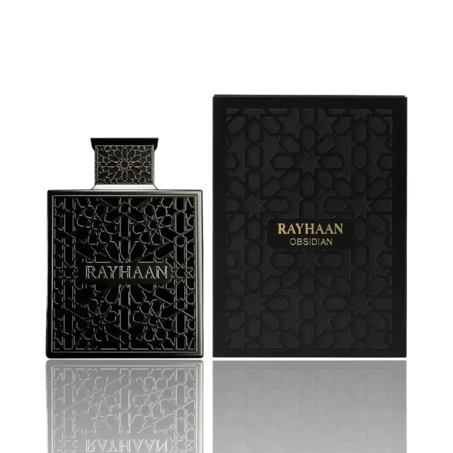 Rayhaan Obsidian Eau De Parfum Ανδρικό Άρωμα 100ml