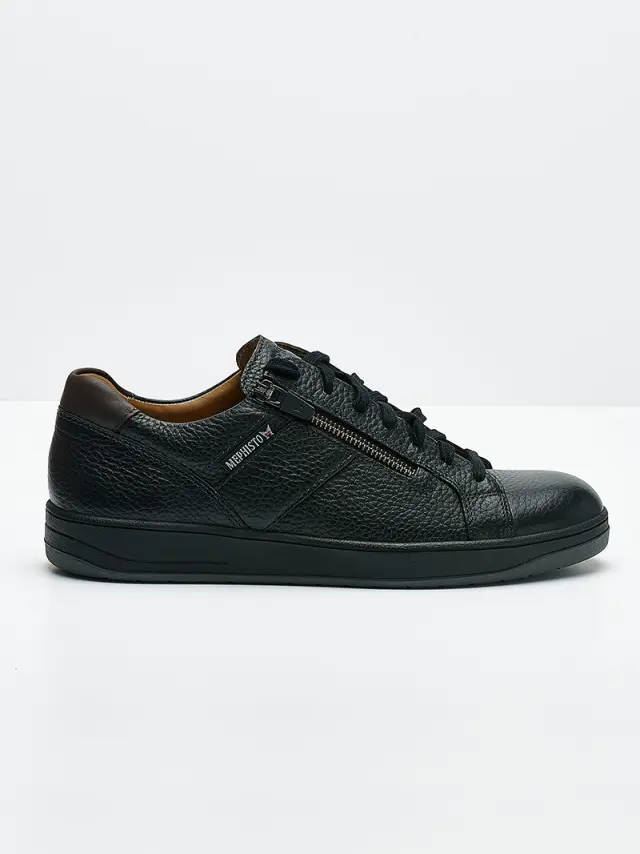 Mephisto Sneakers Ανδρικό δέρμα Μαύρο MEP/HENRIK BLACK 2