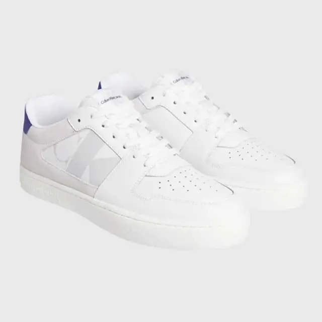 Calvin Klein - Ανδρικά Sneakers Classic Cupsole Low Laceup Nbs YM0YM01002-0LD Λευκό - 45 2