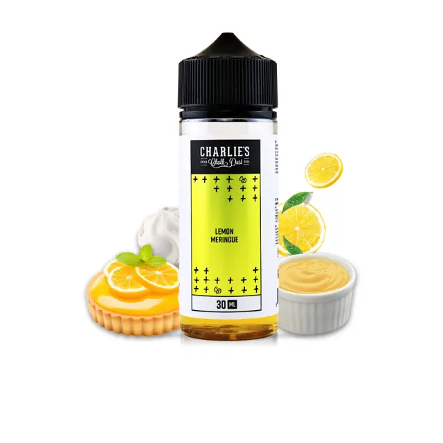 Lemon Meringue 30ml (120ml) - Charlie's Chalk Dust Flavorshots