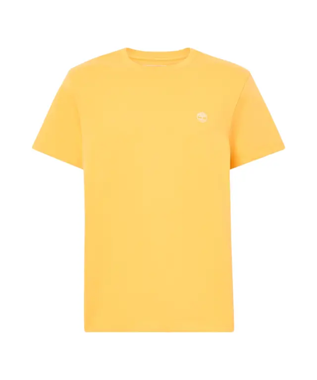 Timberland - Ανδρικό T-shirt Dunstan River Short Sleeve Tee TB0A2BPR-714 Κίτρινο - S