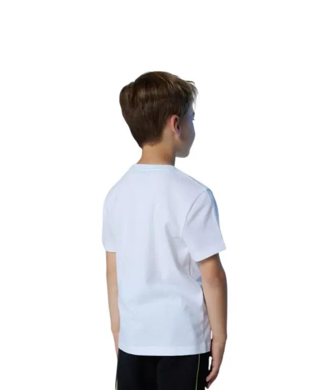 North Sails - Παιδικό Κοντομάνικο Μπλουζάκι T-Shirt Print 795227-000-0101 Λευκό 3
