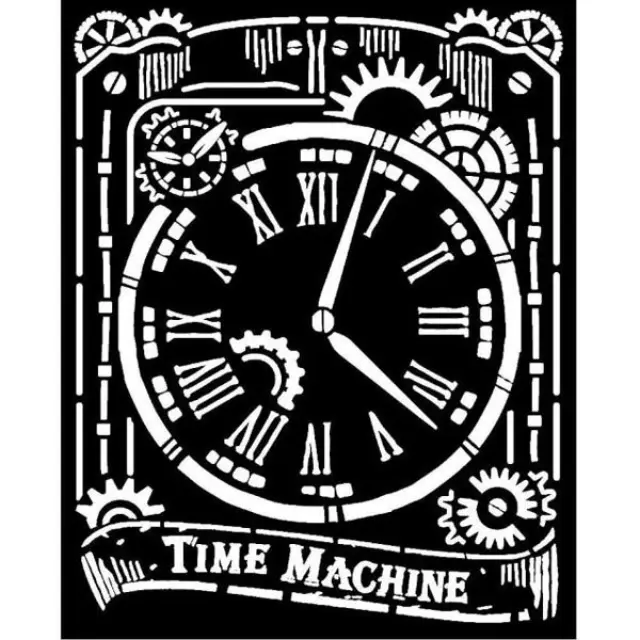 Στένσιλ Stamperia Mix Media - 20x25cm - Clock