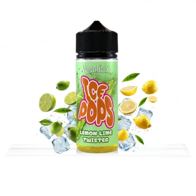 Ice Pops Lemon Lime Twister 15ml (120ml) - Vaporificio Selections Flavorshots