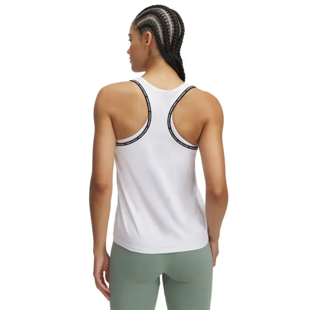 Under Armour Women's Tech Knockout Tank Άσπρο 1389851-100 (Under Armour) - Large 2