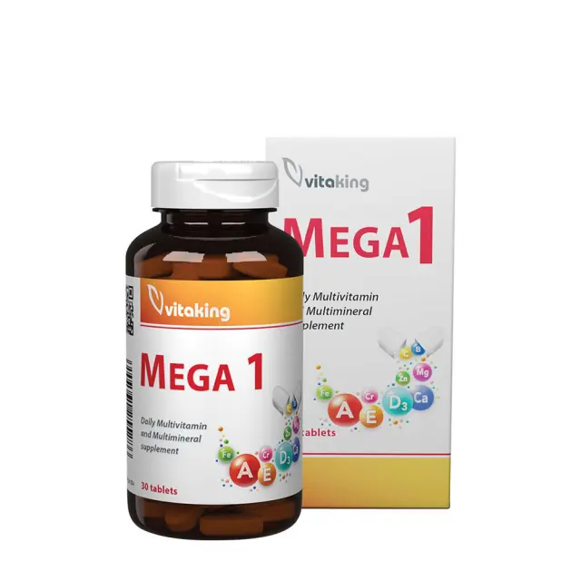 Vitaking Mega-1 Multivitamin 30 Tablets