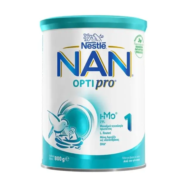 Nestle NAN Optipro 1 Γάλα Πρώτης Βρεφικής Ηλικίας σε Σκόνη 800g.
