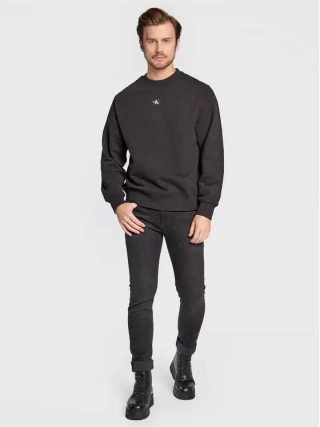Calvin Klein - Ανδρικό Φούτερ J30J322534-BEH Μαύρο 2