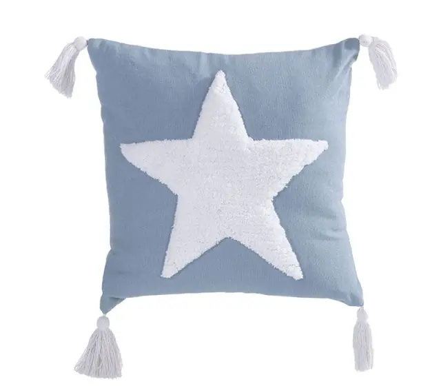Nef-Nef Homeware Μαξιλάρι Διακοσμητικό Hugging Star 35x35 Blue