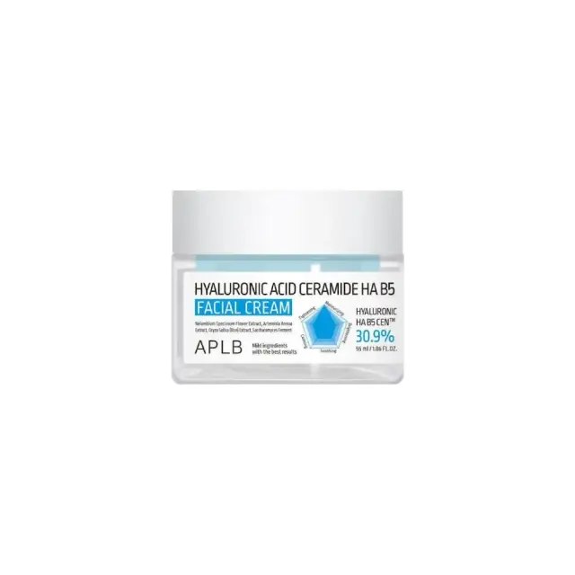 APLB Hyaluronic Acid Ceramide HA B5 Facial Cream Ενυδατική Κρέμα Προσώπου, 55ml