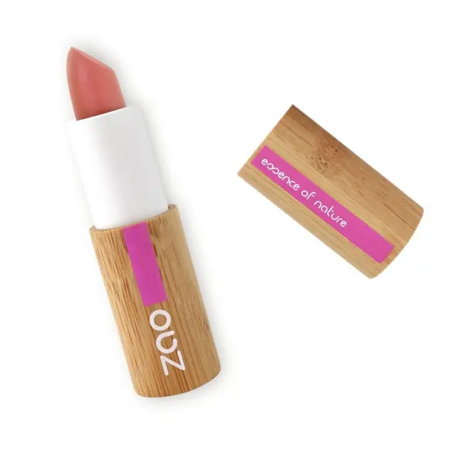 Zao Organic Cocoon Lipstick – Βιολογικό Ενυδατικό Κραγιόν με Ρόδι & Βούτυρο Καριτέ - 414 Oslo