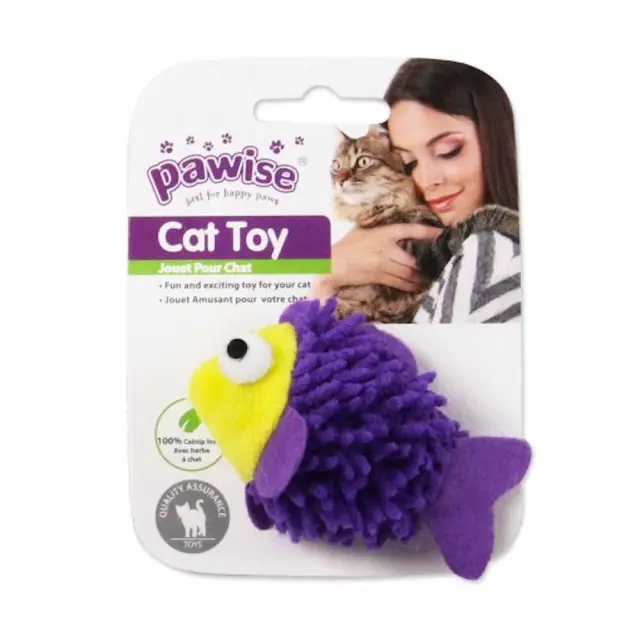 Pawise Παιχνίδι Γάτας Meowmeow Life Fish 20x0x11cm Μονόχρωμο 2
