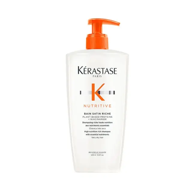 Kerastase Nutritive Bain Satin Riche Σαμπουάν για Αναδόμηση/Θρέψη για Ξηρά Μαλλιά 500ml