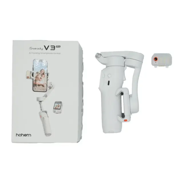 Hohem iSteady V3 Ultra Gimbal Κινητού με Σταθεροποιητή 3 Αξόνων και 9 ώρες λειτουργίας Λευκό