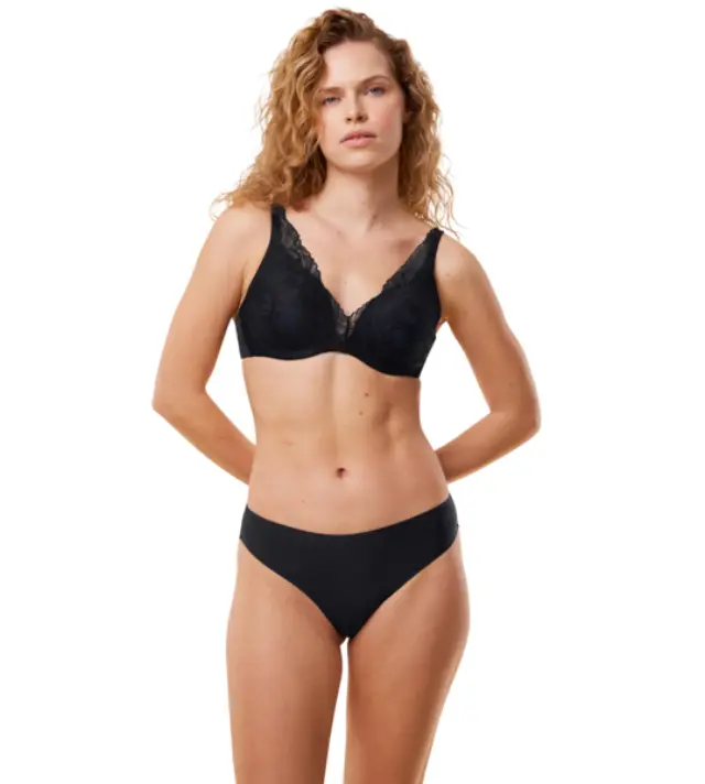 Triumph Body Make-Up Illusion Lace Highleg Tai γυναικείο σλιπάκι 10219711-0004