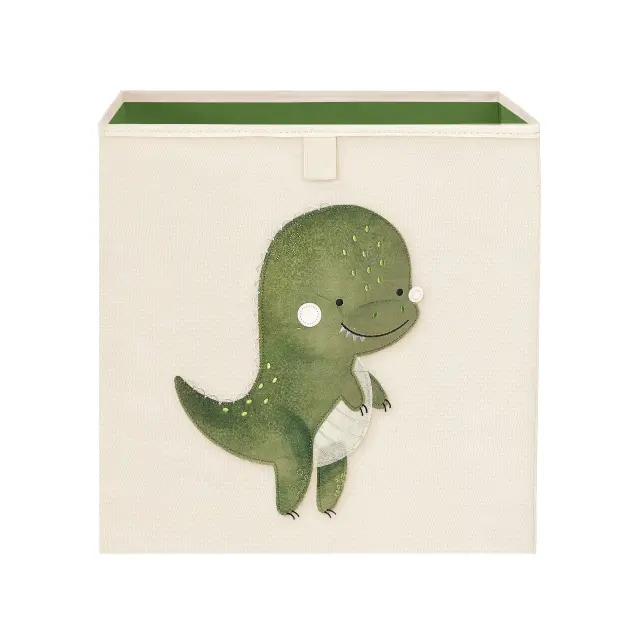 Sassi Τετράγωνο Κουτί Αποθήκευσης 33x33 εκ. Cracky The Dinosaur