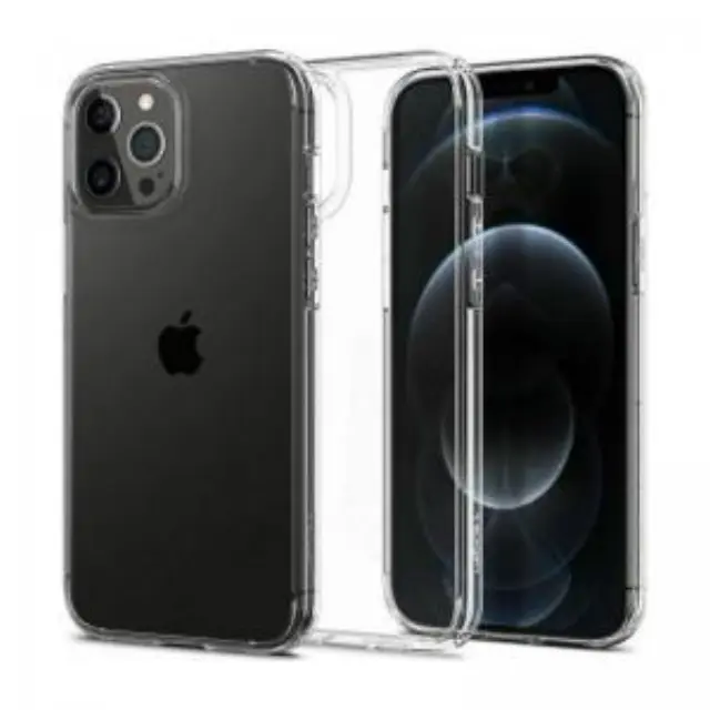 Θήκη TPU & PC Spigen Apple iPhone 12/ 12 Pro Ultra Hybrid Διάφανο N54239 2