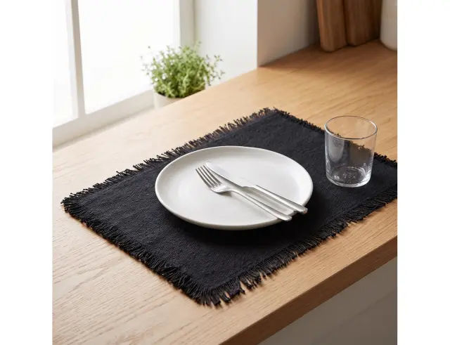 Σουπλά Maha Secret de Gourmet με διαστάσεις 45x30cm - Black 188807G