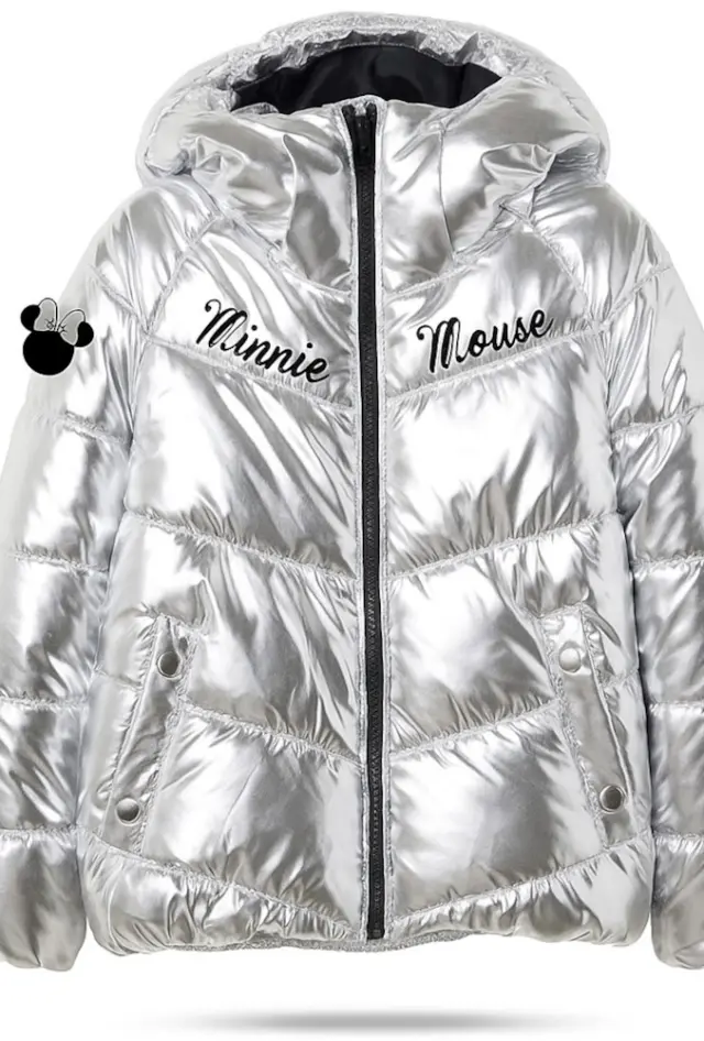Μπουφάν με Kουκούλα Silver Minnie 8021030 - 7-8 Y (128cm) 2