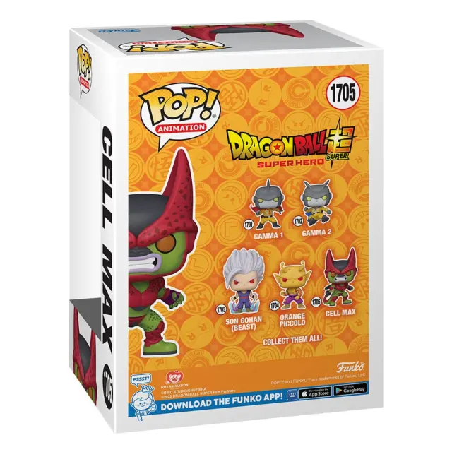 Dragon Ball Super: Super Hero POP! Vinyl Figure Cell Max 9 cm 3