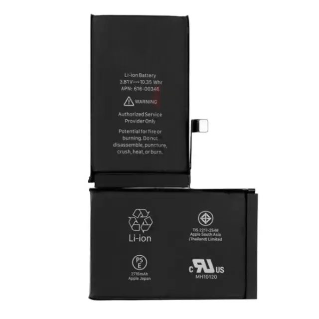 Μπαταρία Apple iPhone X (616-00351) -2716 mAh