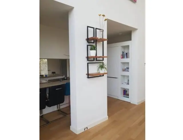 Ράφι τοίχου Juntoo Shelfie A με διαστάσεις 65x25x35cm 1003782