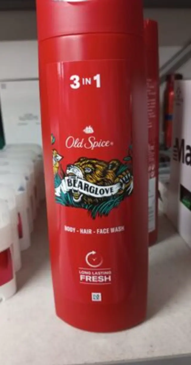 Old Spice Bearglove Αφρόλουτρο & Σαμπουάν Για Άνδρες 400ml
