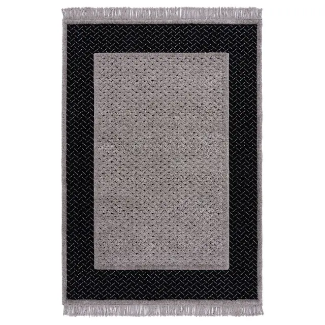 Beauty Home Χαλί Noir Art 9436 133x190 Black Μαύρο 133x190